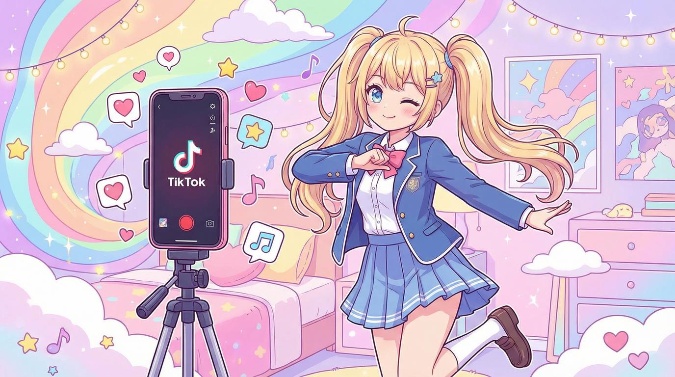 香蕉视频二次元少女日常vlog视频